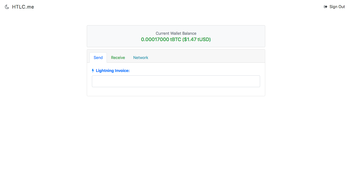 HTLC wallet