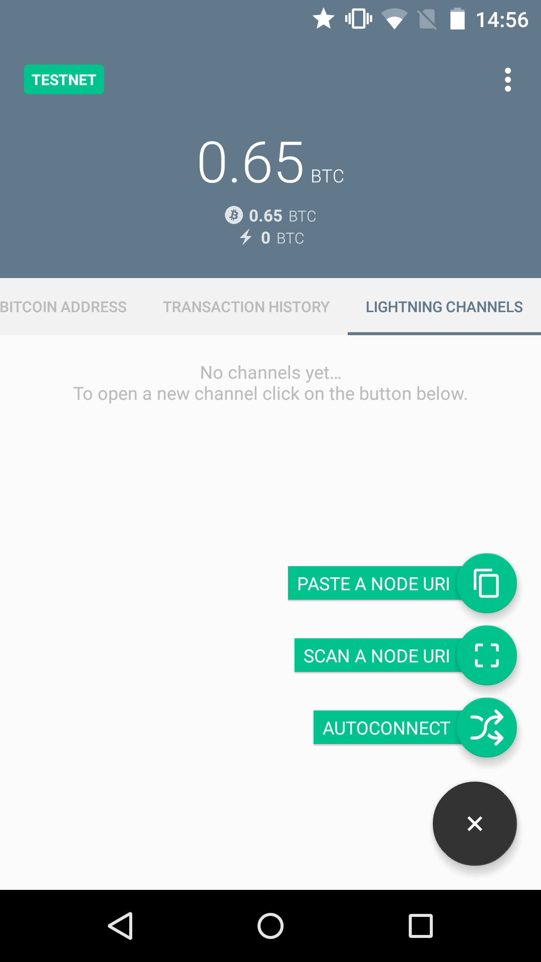 Eclair add channel button