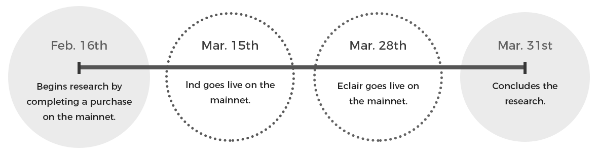 Project timeline