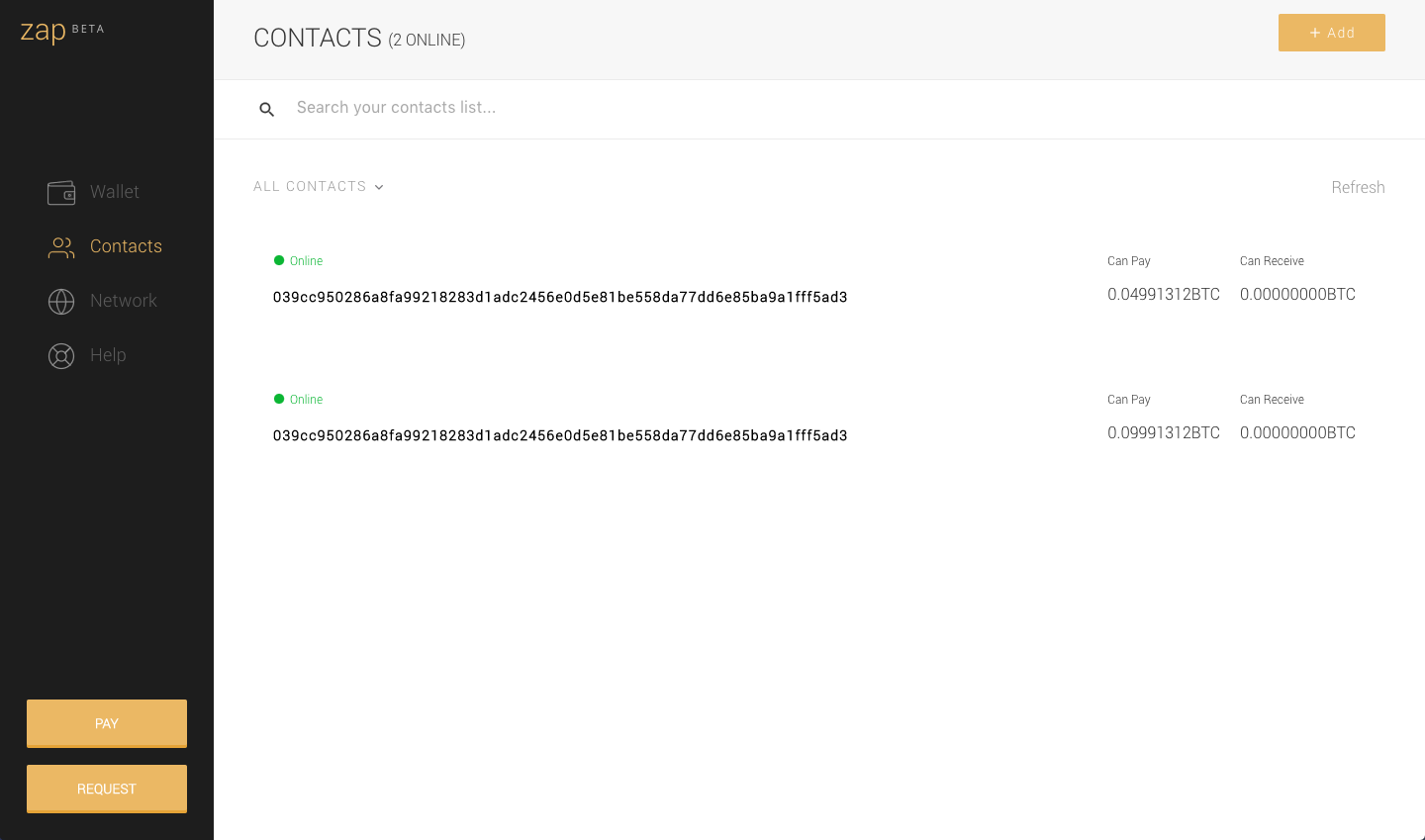 Zap open channels